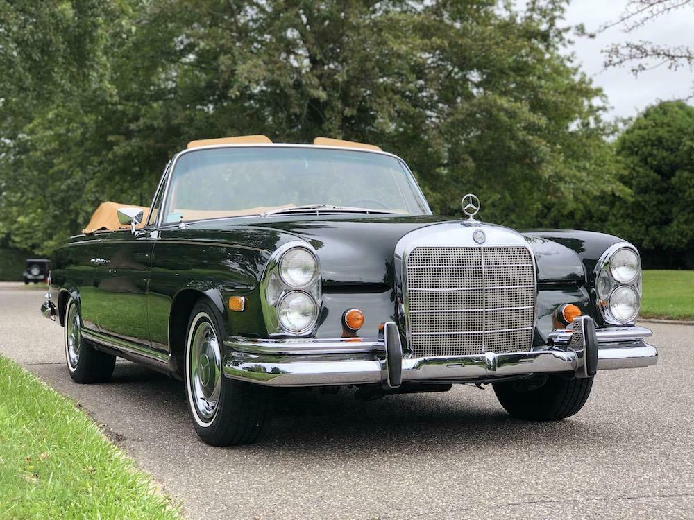 1968 mercedes benz 250se cabriolet
