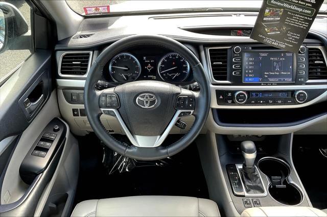 2019 toyota highlander xle
