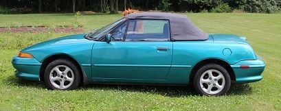 1994 mercury capri, collectors car, automatic, convertible w/hard top included