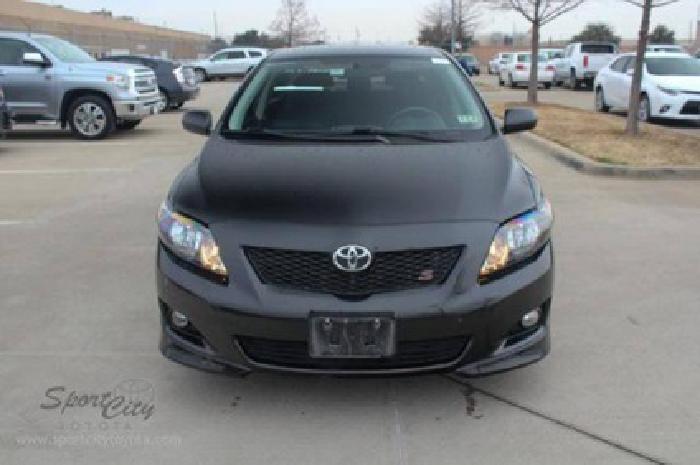 2010 toyota corolla s in dallas, tx