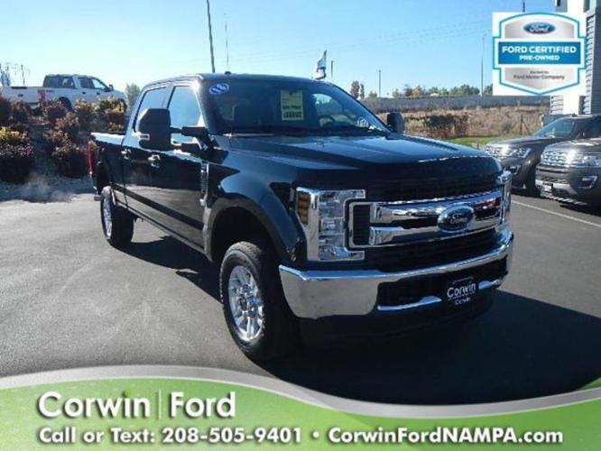 2018 ford f-250 super duty xlt 4x4 xlt 4dr crew cab 6.8 ft. sb pickup for sale in nampa, idaho