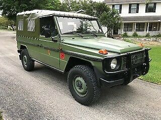 1985 no reserve g wagon diesel 4x4 super clean