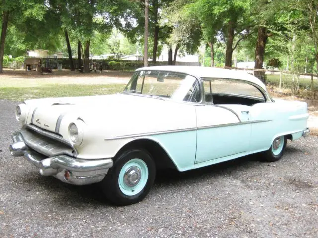 1956 pontiac chieftain catalina coupe v8 barn garage find project no reserve