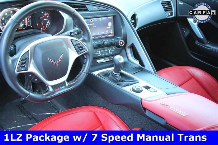certified 2017 chevrolet corvette z06 coupe w/ 1lz san jose, ca 95117 for sale in san jose, california