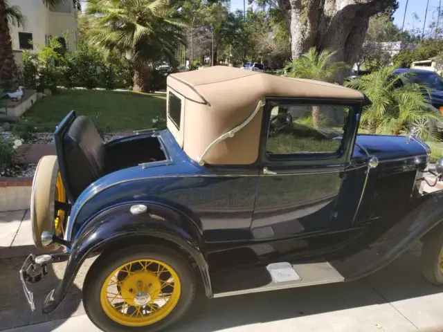 1931 ford model a coupe convertible 2 to 4 passengers