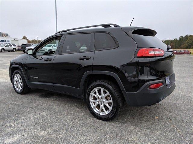 used 2016 jeep cherokee fwd sport statesboro, ga 30458 for sale in statesboro, georgia