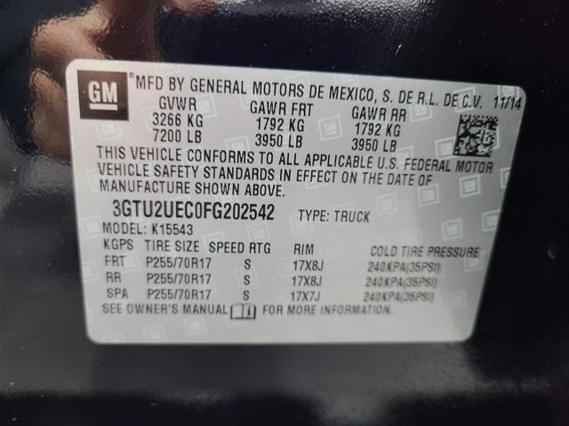 2015 gmc sierra 1500 sle