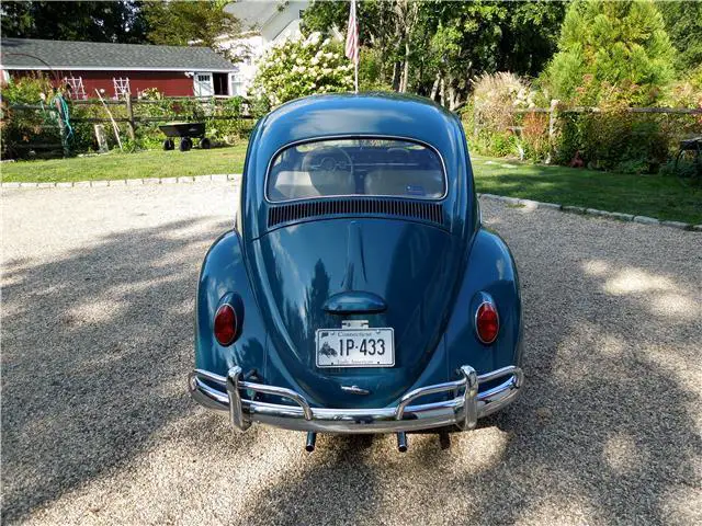 1964 vw bug 38,277 miles blue coupe 1600 manual - check out live video tour
