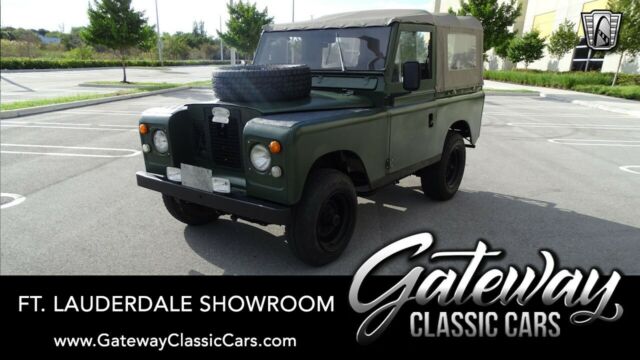 green 1972 land rover santana 6 cyl 4 speed manual available now!