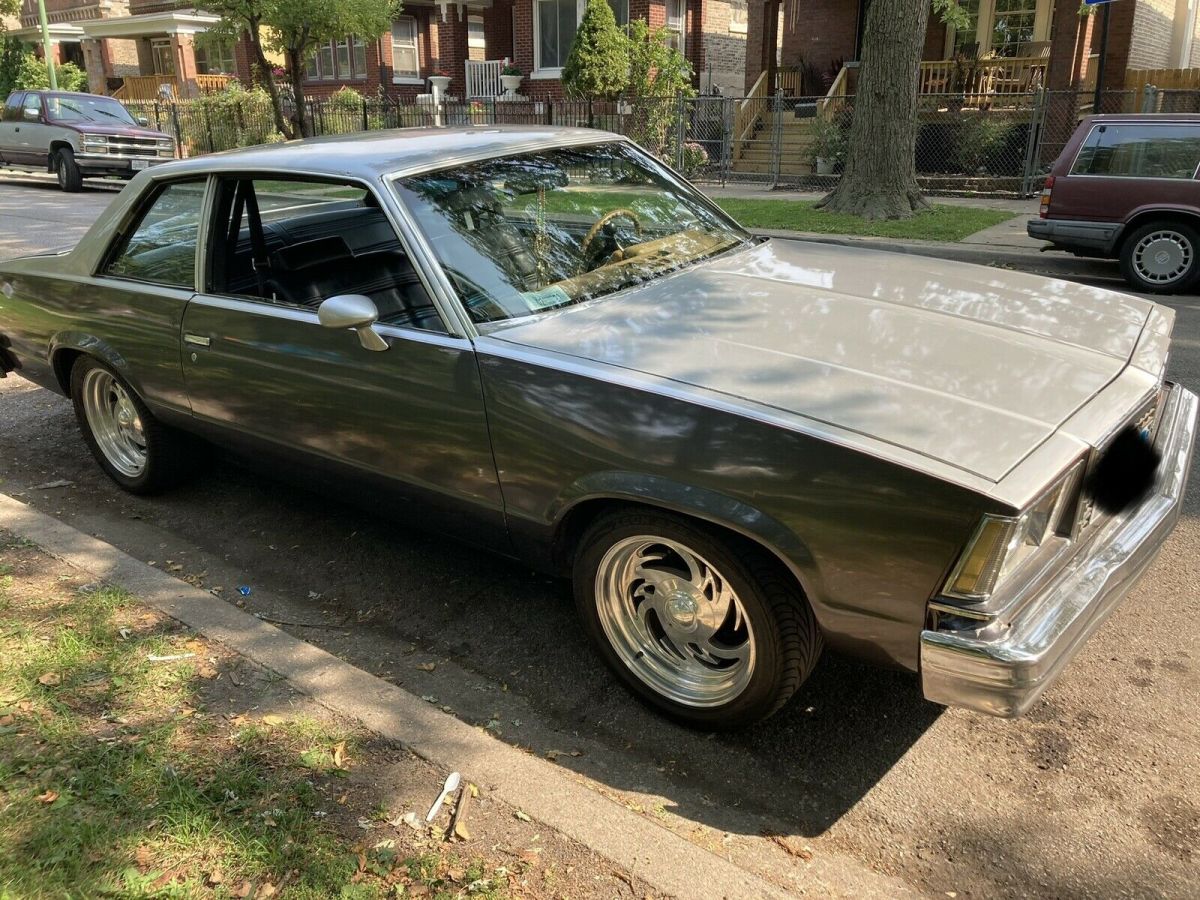 1979 chevrolet malibu coupe grey rwd automatic