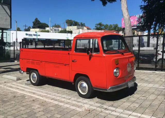 1970 volkswagen single cab pickup truck