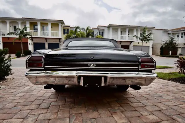 1969 chevrolet chevelle convertible 396/375 hp borg warner 4 speed