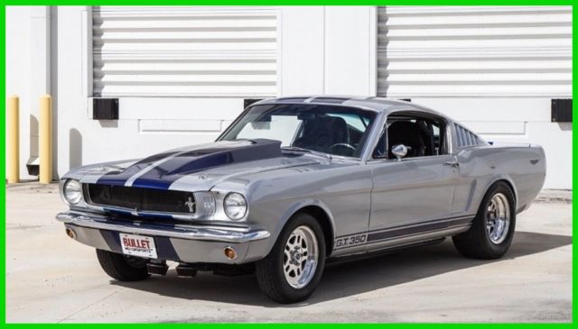 1965 ford mustang fastback restomod 3-speed auto 427 windsor twin turbo 878 hp