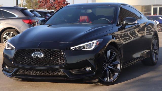 2022 infiniti q60 3.0t red sport 400