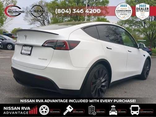 2022 tesla model y performance dual motor all-wheel drive in richmond, virginia