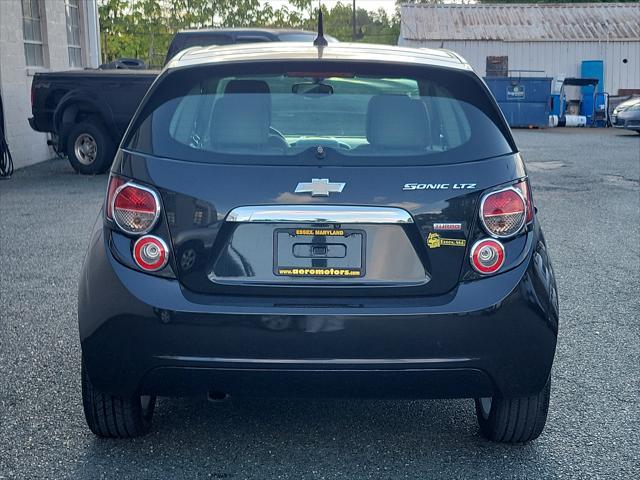 2014 chevrolet sonic ltz