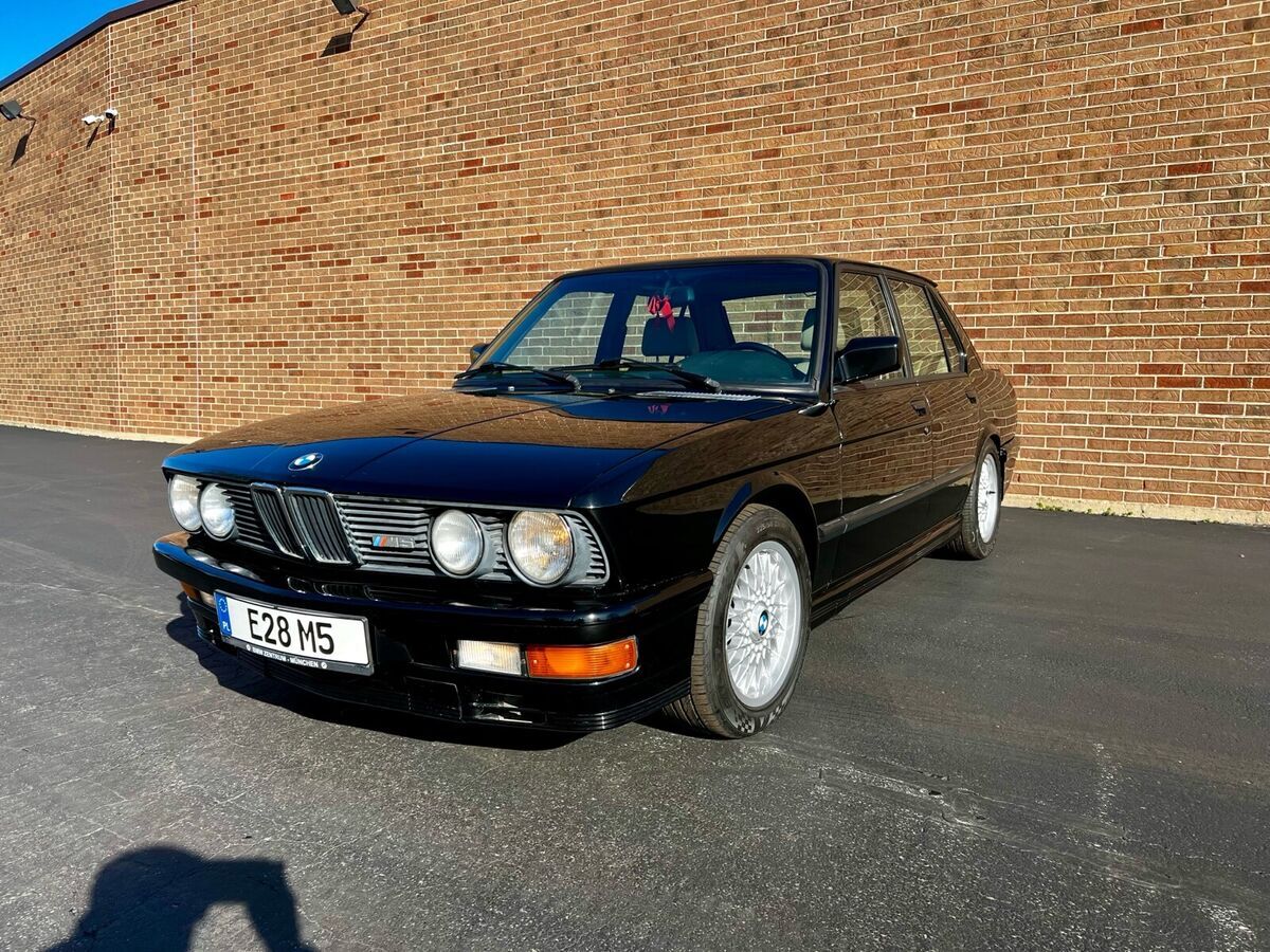 1988 bmw m5 black