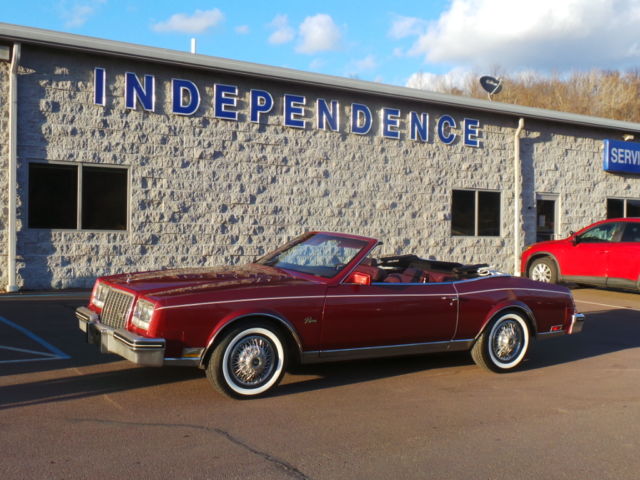 rare find----> 1983 buick riviera convertible <----rare find