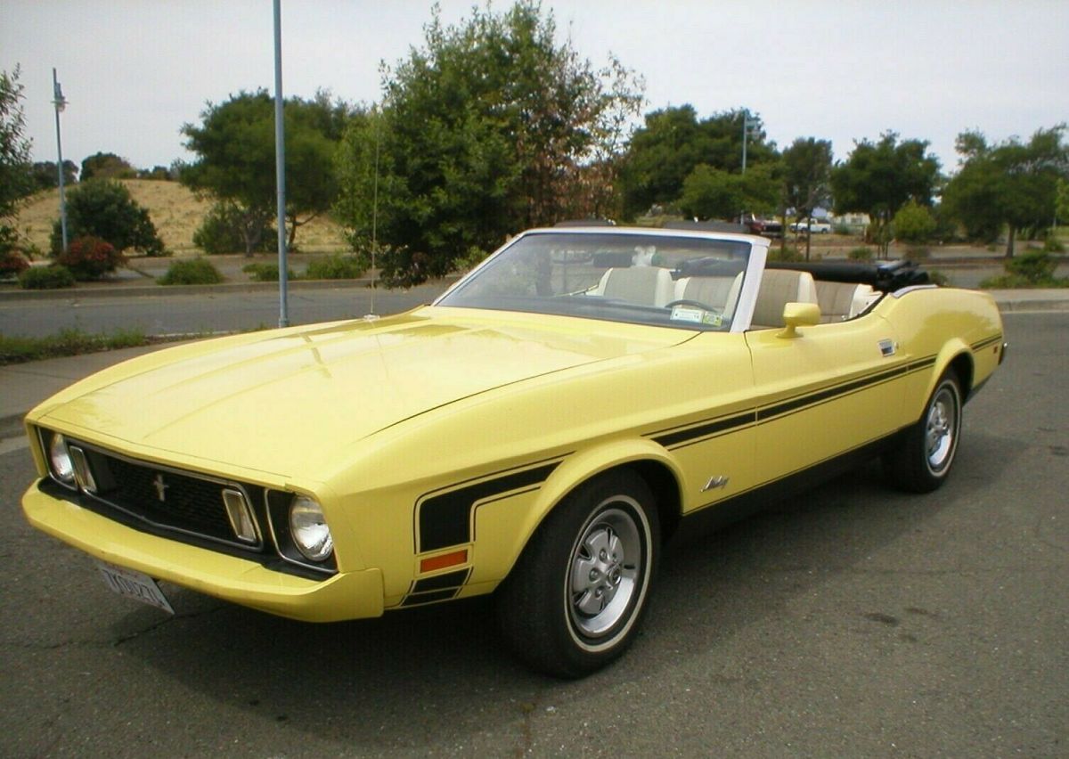 1973 ford mustang loaded 4sp. cobra jet convertible