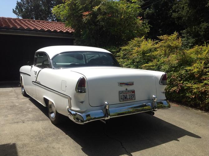 1955 chevrolet bel air 2-door hardtop for sale in sacramento, california