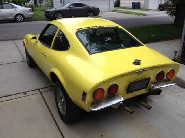 1971 opel gt - the baby vette