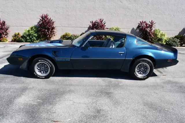 1979 pontiac firebird trans am rare l78 pontiac 400ci v8 4spd ws6 0 blue (dark)