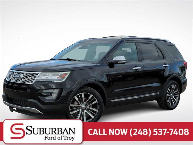 2016 ford explorer platinum