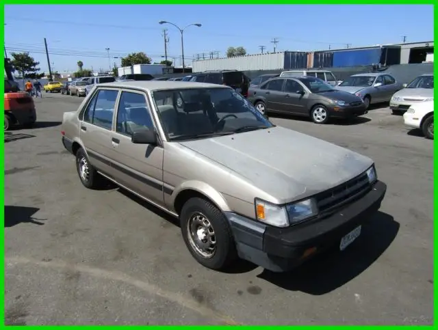 1986 toyota corolla deluxe used 1.6l i4 8v automatic no reserve