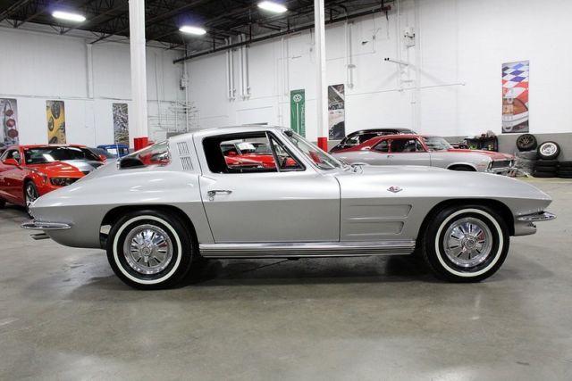 1964 chevrolet corvette 1259 miles silver 327 ci v8 4-speed manual