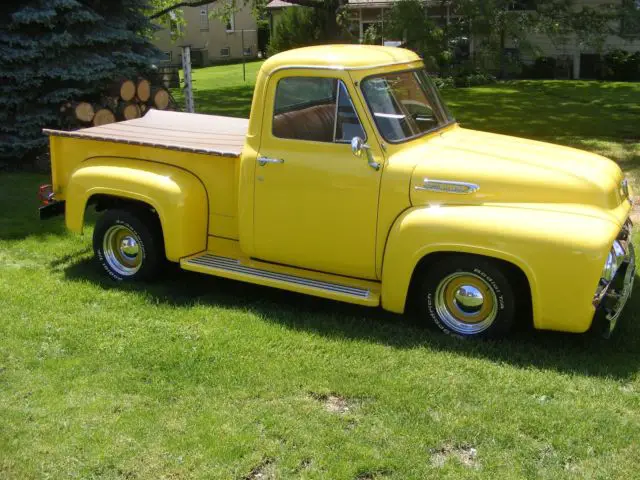 1954 ford f100 pickup - black plate california vehicle