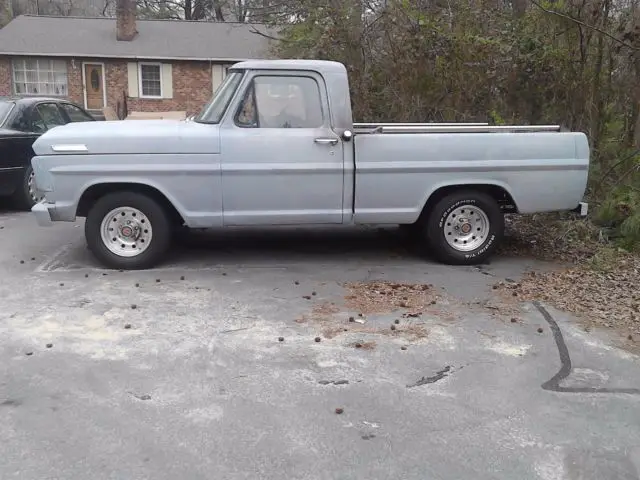 1967 ford short-bed pickup with 352 windsor engine runs and drives great
