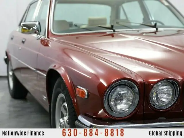 1987 jaguar xj6 vanden plas 4dr sedan 47527 miles burgundy sedan 4.2l straight 6