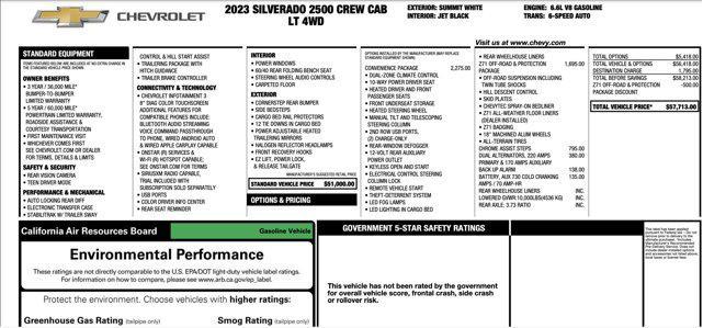2023 chevrolet silverado 2500 lt
