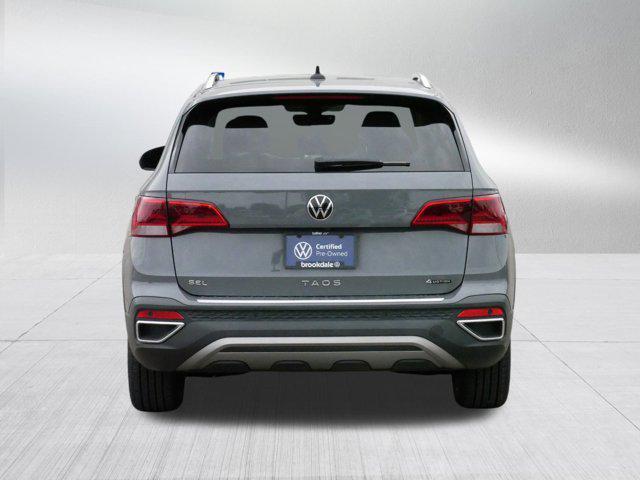2022 volkswagen taos 1.5t sel