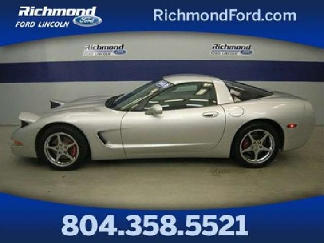 2002 chevrolet corvette convertible in richmond, va