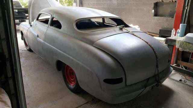 1950 mercury lead sled merc chopped hot rod