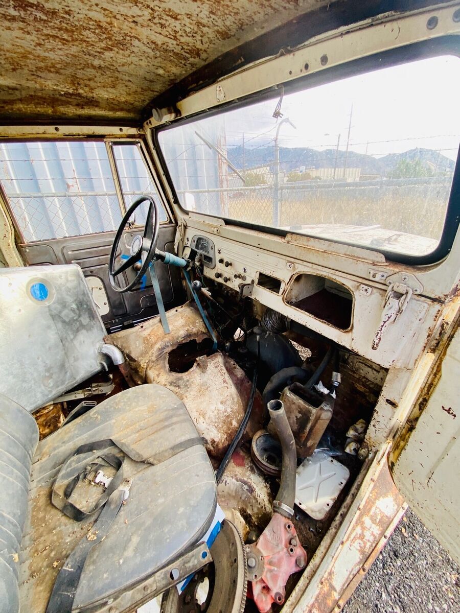1967 toyota land cruiser suv white 4wd manual fj-40
