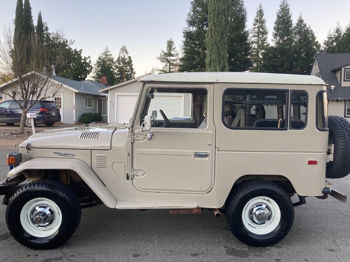 1978 toyota land cruiser brown 4wd manual fj40