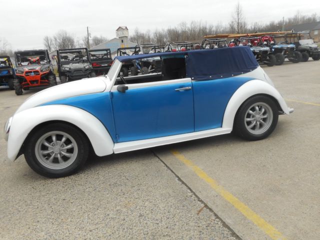 sharp 71 vw bug chop top convertible custom rat rod