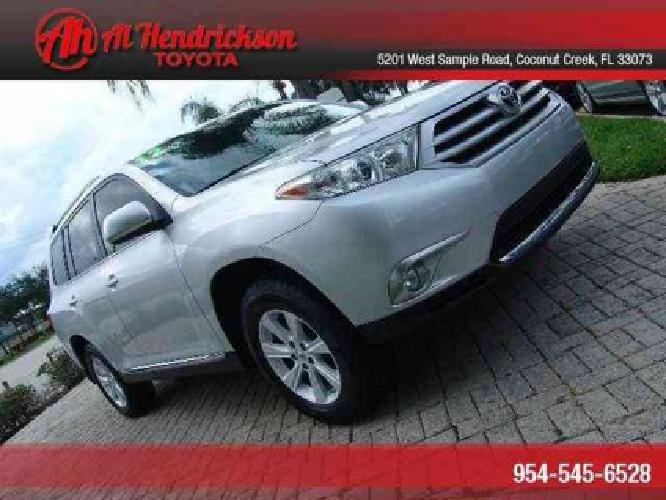 2012 toyota highlander in coconut creek, fl