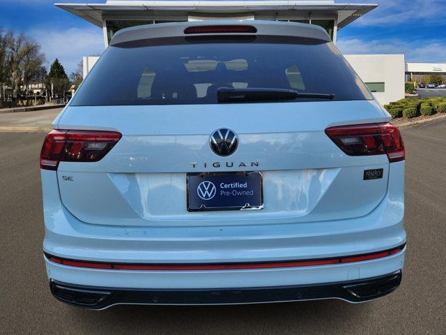 2024 volkswagen tiguan 2.0t se r-line black