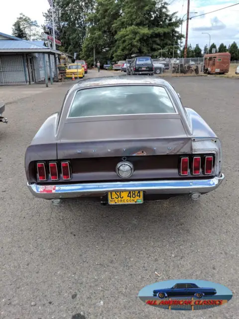 1969 mach i mustang fastback 390 auto