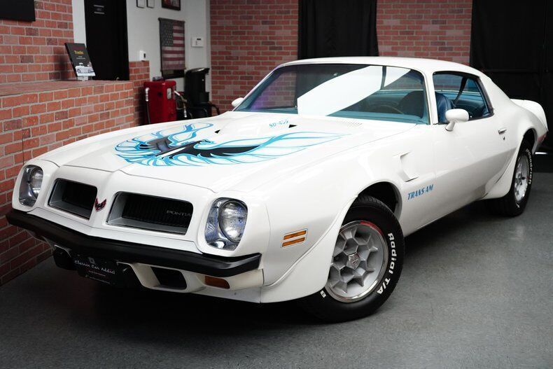 1974 pontiac firebird trans am 72678 miles cameo white convertible 455 v8 4 spe