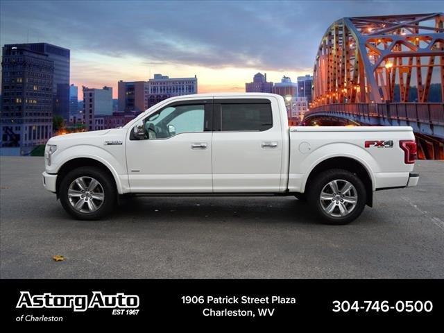 used 2015 ford f150 supercrew platinum charleston, wv 25309 for sale in charleston, west virginia