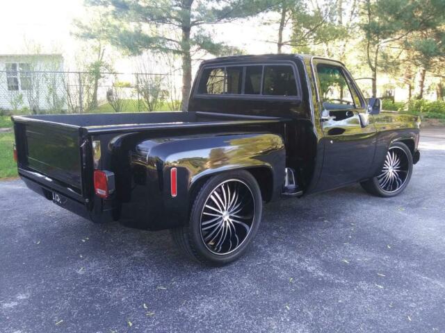 77 chevy c-10 no rust very nice solid truck garage kept 79k new paint no reserve