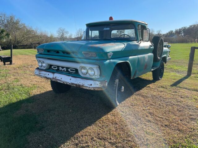 1962 gmc k 1500 4wd 4speed 305ci v6 84k miles old forestry truck outstanding org