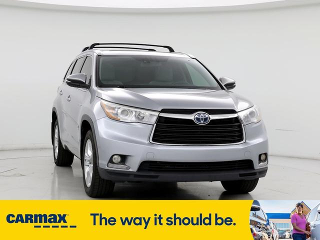 2015 toyota highlander hybrid limited platinum