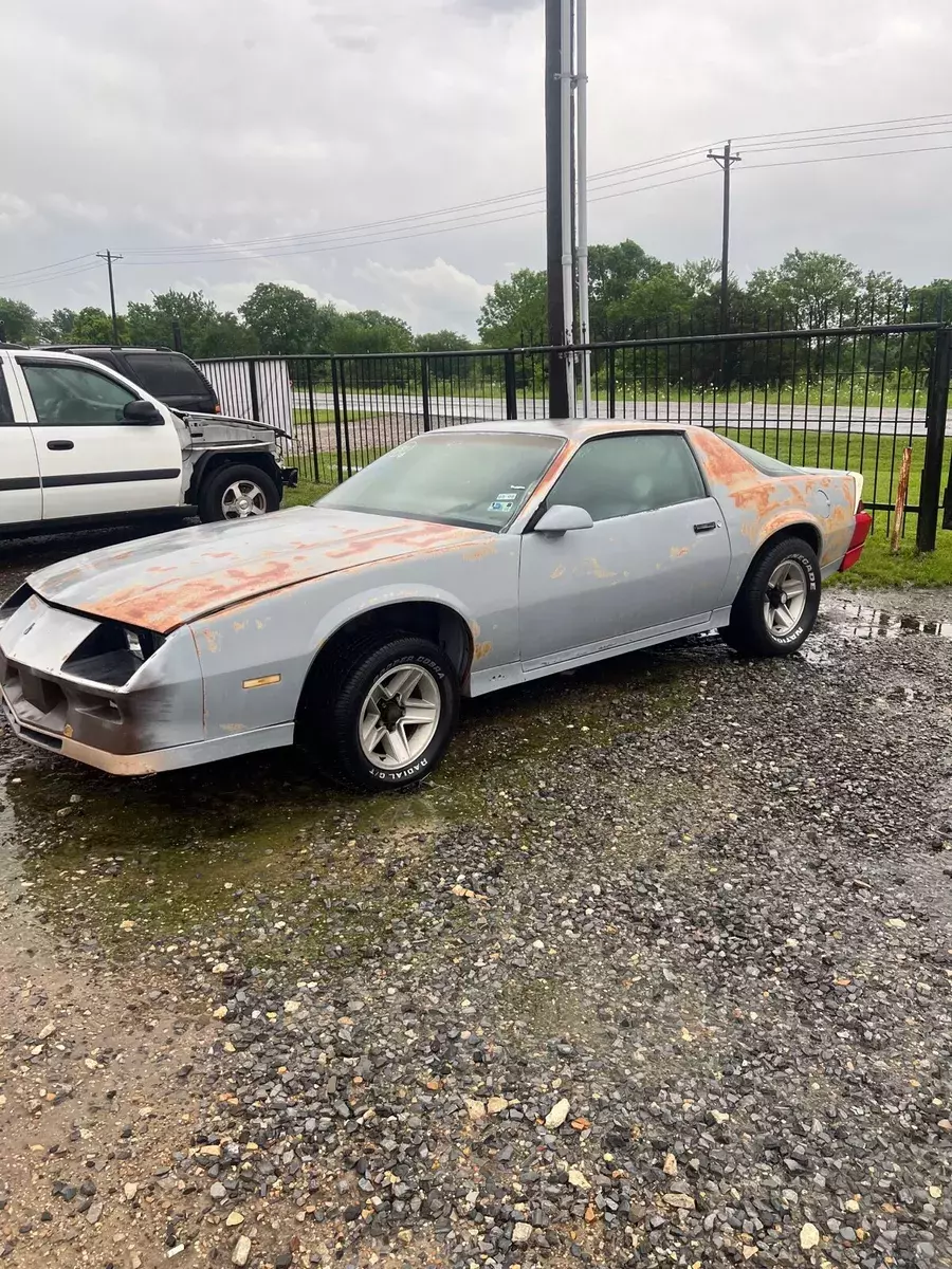 1982 chevrolet camaro grey