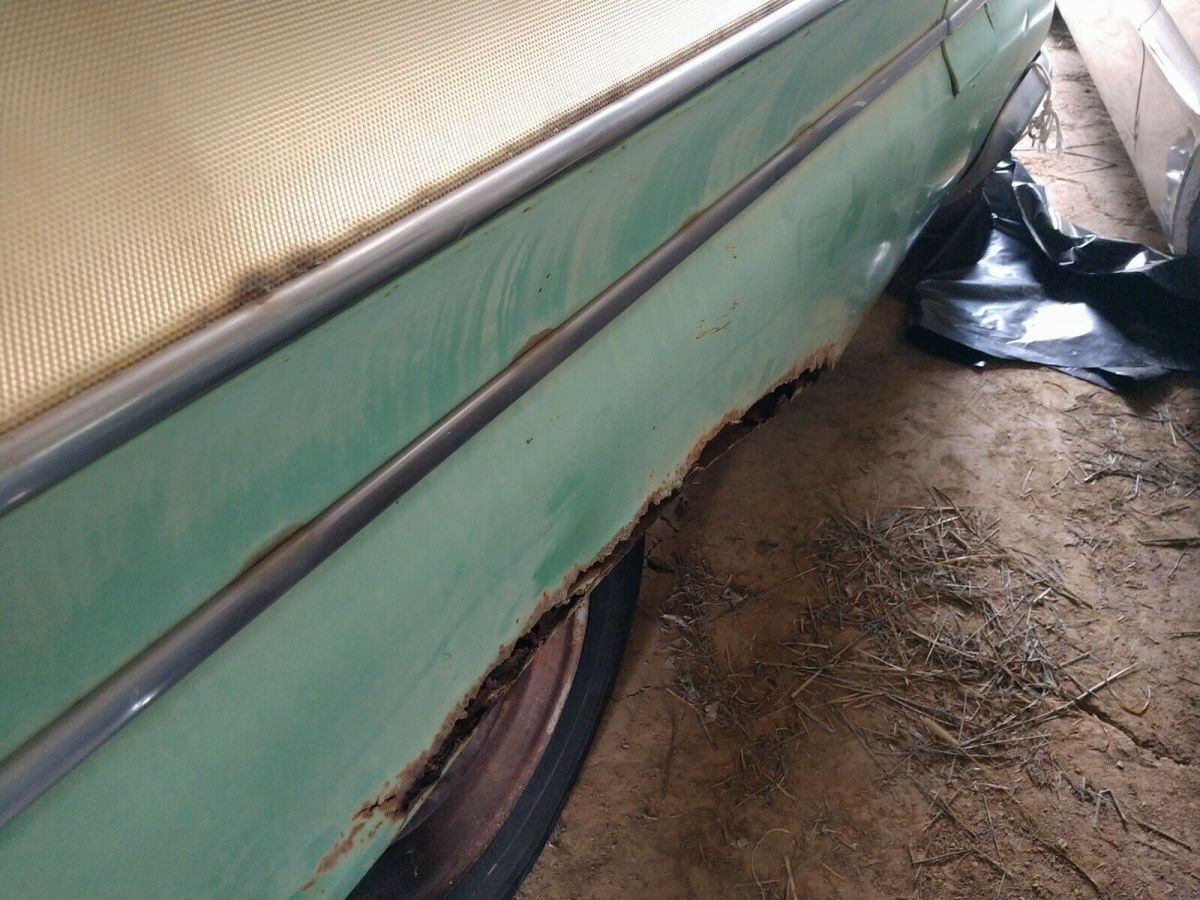 1957 mercury commuter two door station wagon