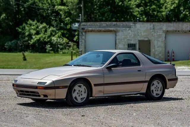 1986 mazda rx-7 52k miles 2d hatchback 1.3l r2 manual complete stock
